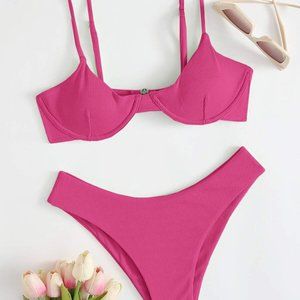 Rib Underwire Bikini